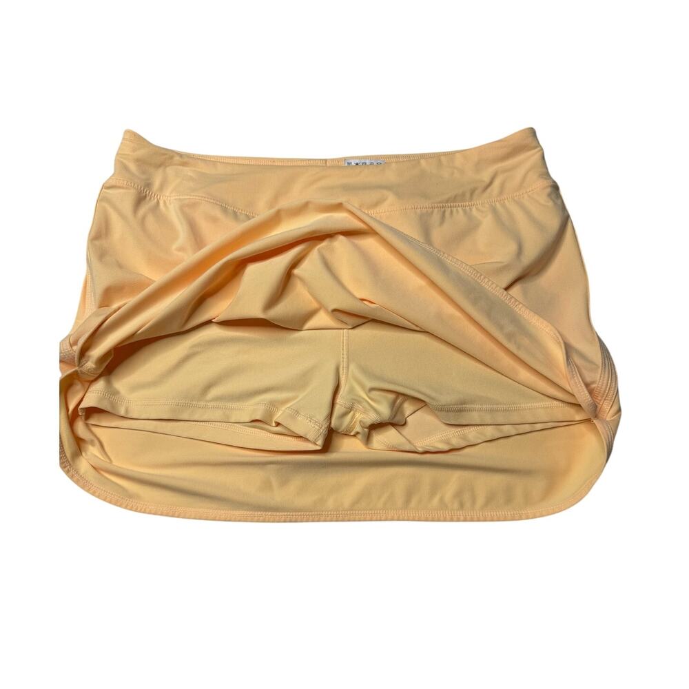 Nike Yellow Dri-Fit Athletic Skort Built-in Shorts Large - Picture 3 of 9
